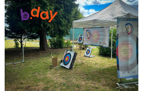 b.day : prestation para tir à l’arc 